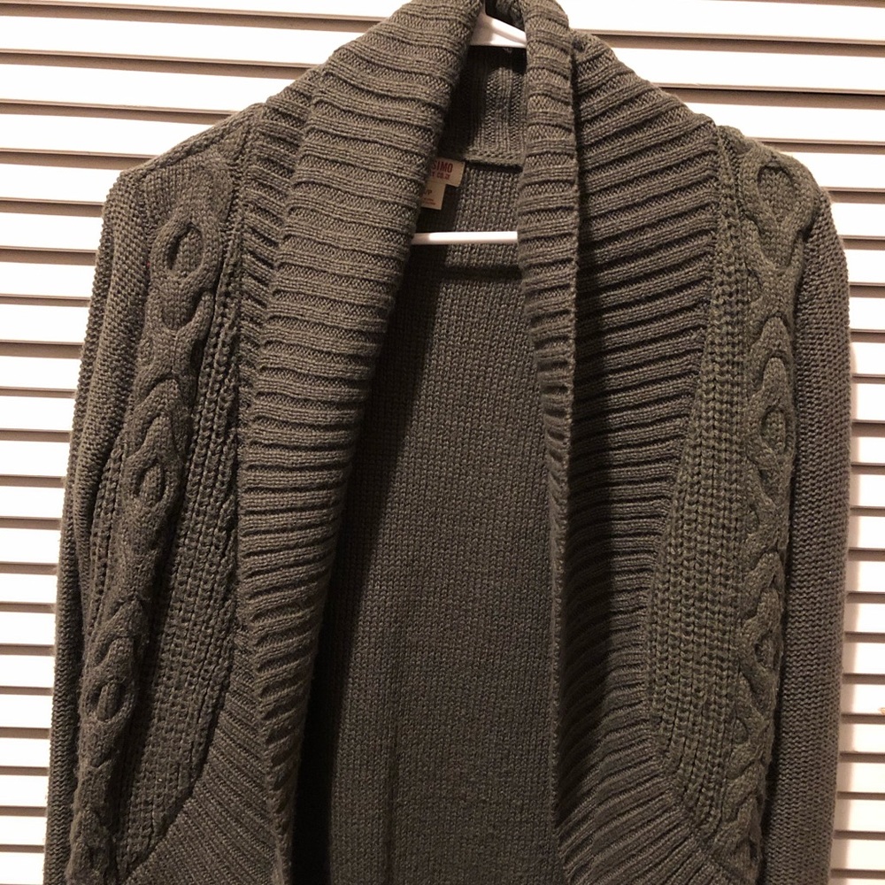 Olive green sweater